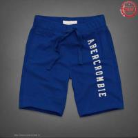 heren abercrombie and fitch athletic shorts blauw wit Echt Wholesale rl64s692